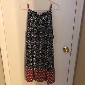 THML printed knit dress